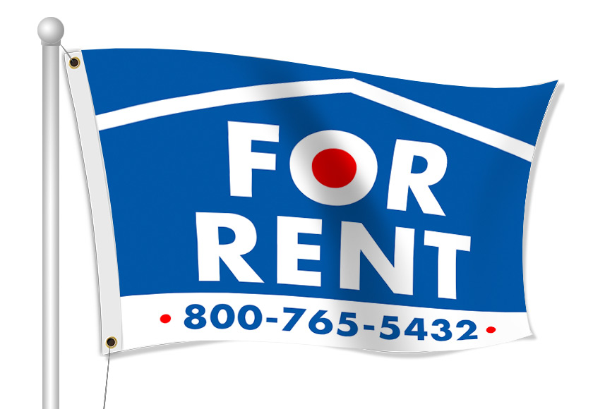 Fabric Flags for For Rent | Banners.com